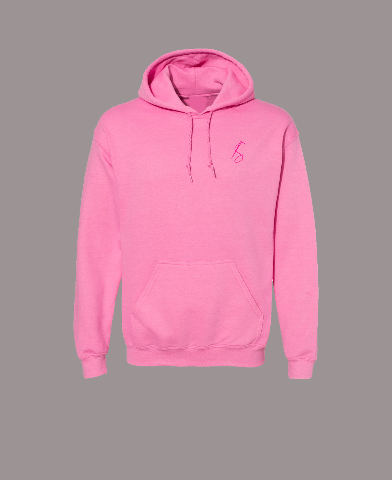 Fresh Stitch Ladies Hoodie LoveN&T - PINK