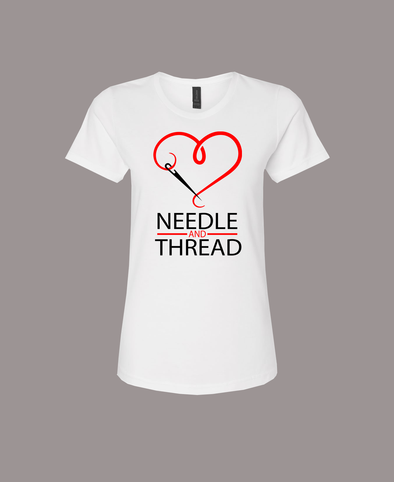 Fresh Stitch Ladies - Love N&T - WHITE