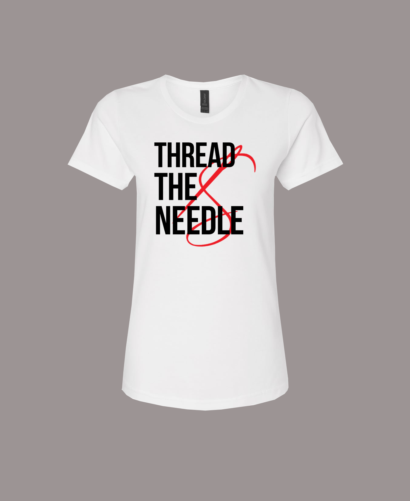 Fresh Stitch Ladies - ThreadtheNeedle - WHITE