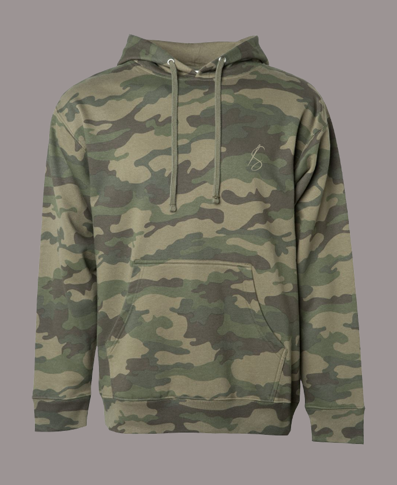 Fresh Stitch Hoodie - GREEN CAMO