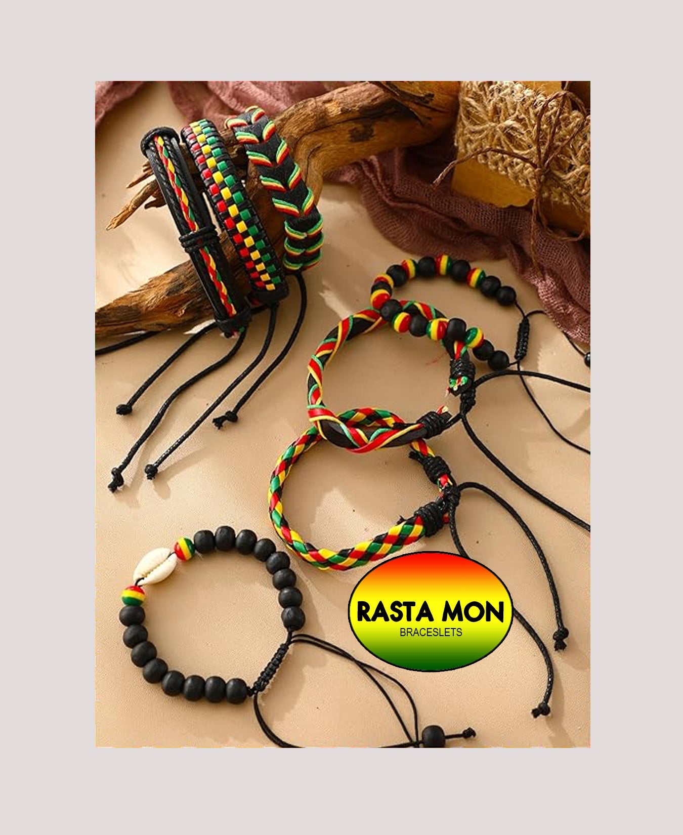 Rasta Mon Bracelets