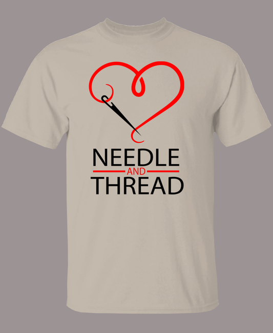 Fresh Stitch Love Needle & Thread - TAN