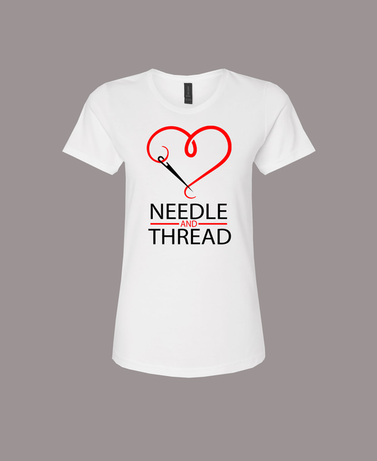 Fresh Stitch Ladies - Love N&T - WHITE