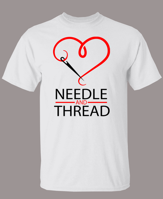 Fresh Stitch Love Needle & Thread - WHITE